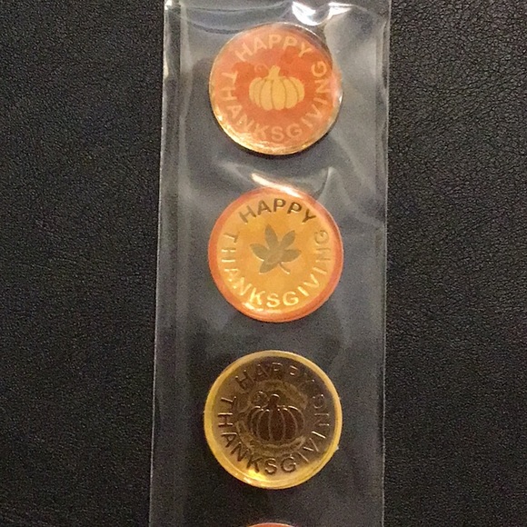 Happy Thanksgiving stickers (set of 6) - Picture 2 of 5